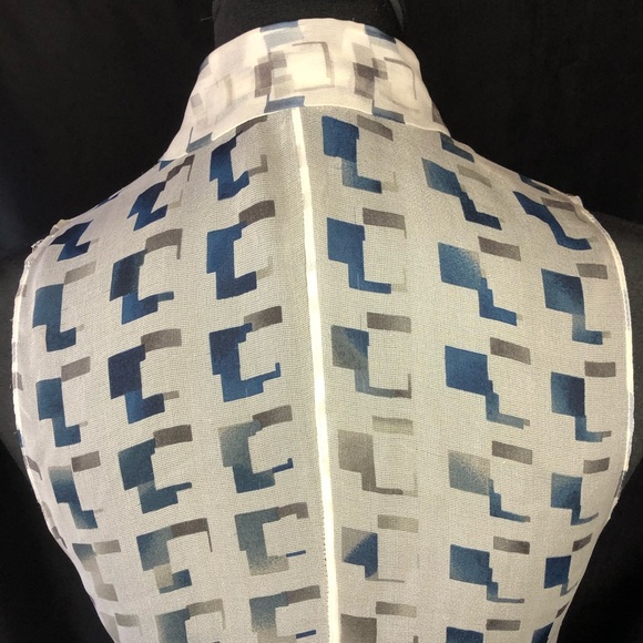 Rozae Nichols sheer sparkly blouse. SZ Small - Picture 5 of 9